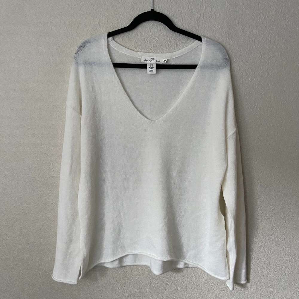 Cream Oversized Sweater